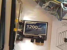 Skelbimo 'Ac1200 WiFi 5 Pci-e tinklo plokštė su Bluetooth' paveikslėlis