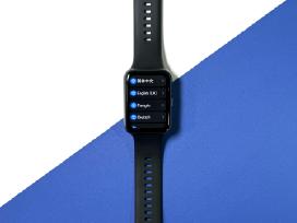 Huawei Watch Fit – rožinis / mėlynas – 50 €