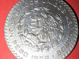 Meksika 1 pesas 1966,bilonas