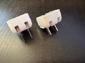 Skelbimo 'Apple įkroviklio kištukai JAV tipo, 2 vnt.' paveikslėlis