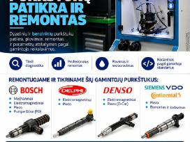 Benzininiu Dyzeliniu Purkstuku Patikra