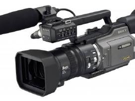 Videokamerą Sony Dsr-pd170p