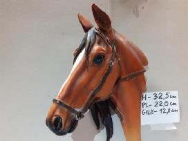 Arklio galvos sienos skulptūra Aukštis 32cm.
