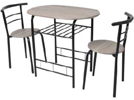 Pusryčių baro komplektas, Mdf vidaxl(243001)