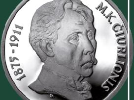 Perku Lb monetą 50 Litų monetą M.k. Čiurlionis