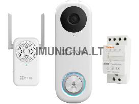Ezviz Db1c Wi-fi vaizdo durų skambutis su transfor