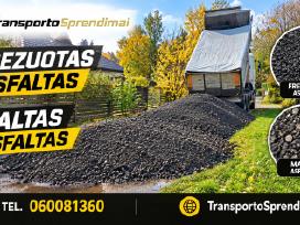 Frezuotas- maltas asfaltas pristatymas Vilniuje