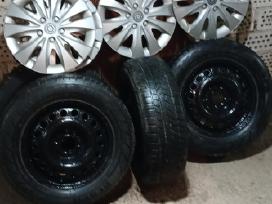 M+s padangos su ratlankiais,195/65 r15,