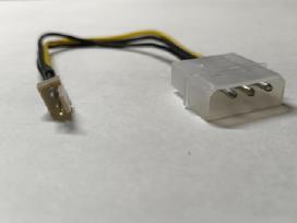 Molex į 3-pin ventiliatoriaus maitinimo adapteris