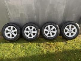 Volvo xc70 ratlankiai su žieminėmis padangomis