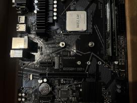 Am4 Kompletas. R5 5600g, 2x8 Ddr4, B550