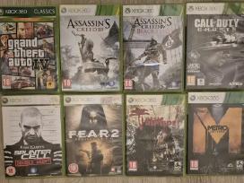 Xbox 360 žaidimai (Gta 4, Assasins creed)
