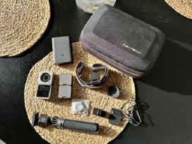 Dji Action 2 Dual Screen su gausiais priedais