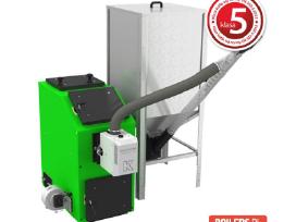 Granulinis katilas Kostrzewa 32kw, +Boileris