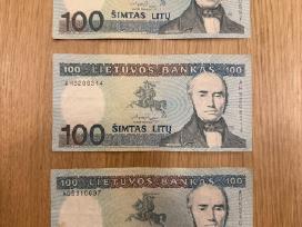 1991 metų 100 litų banknotai