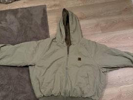 Skelbimo 'Carhartt Chaki spalvos žieminė striukė su kailiu' paveikslėlis