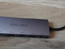 Skelbimo '„Easy Idea“ Usb-c šakotuvas (adapteris), 6 viename' paveikslėlis