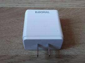 Skelbimo 'Naujas Elecfull Usb įkroviklis su 2 Usb jungtimis' paveikslėlis