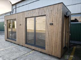 Makecabin modulinė pirtis su priepirčiu