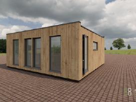 Makecabin 3 modulių namelis ! Akcija !