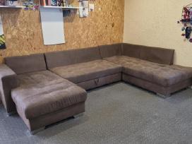 Parduodama Erdvi U Formos Sofa-lova