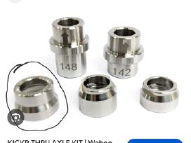 Wahoo Kickr Thru Axle adapteriai