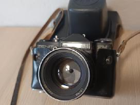 Objektyvas Era 6m(эра 6м) ir fotoaparatas Zenit Em