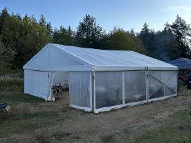 Paviljonas Pavėsinė 10x10 tvita atlaiko žiemą
