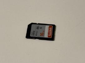 Skelbimo 'Sandisk Ultra 16 GB Sdhc kortelė, Class 10, Uhs-i' paveikslėlis