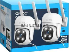 Gncc 1080p Wi-fi lauko Ptz stebėjimo kamerų kompl.