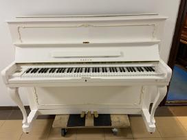 Pianinas baltas blizgus pianinas Samick 118 F 2004