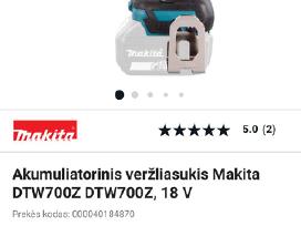 Makita akumuliatorinis smuginis verzlesukisdtw700