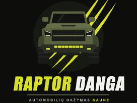 Automobilių dažymas Raptor danga Kaune