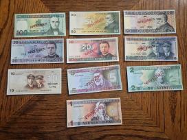 Skelbimo 'Lietuviškų banknotų pavyždžių lankstinukai' paveikslėlis