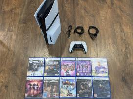 Skelbimo 'Sony Playstation 5 Pro,2tb Disc Drive/10 žaidimu' paveikslėlis