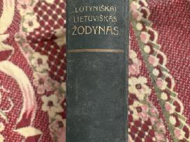 Skelbimo '1936 metų lotynų-lietuvių žodynas' paveikslėlis