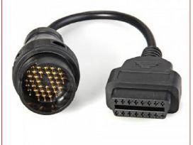 Mercedes perejimas iš 38 pin į Obd2 jungti.