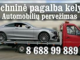 Traliukas Šiauliai. Techninė pagalba kelyje.tralas