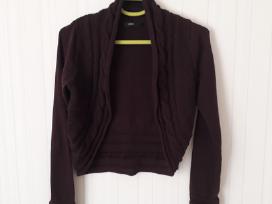 Bordo spalvos bolero