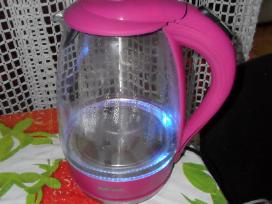 Parduodu stiklini el. virduli 1,7l. Kaina: 30eur