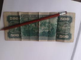 Nupirksiu 500 dolerių banknotą