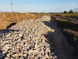 Maltas Betonas Betono Skalda Smėlis Žvyras Juodžem