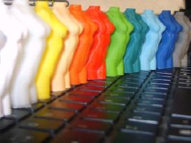 3D spausdinimas, plastikinių detalių gamyba