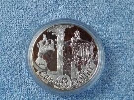 Moneta Canada 2002m. 1 dollar, sidabras Proof