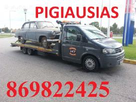 Traliukas, automobiliu pervezimas , Tech pagalba