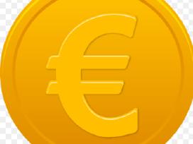 2 proginių eurų (Unc) pardavimas 1 dalis