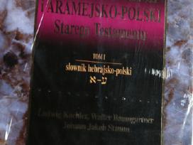 Hebrajų-lenkų ir aramėjų-lenkų kalbų žodynas