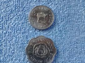 Monetos Seychelles 1972 m. 1 ir 5 centai