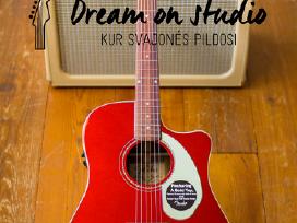 Individualios gitaros pamokos studijoje "Dream On"