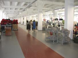 Latexfalt -pramonines grindys auto parkingo dangos